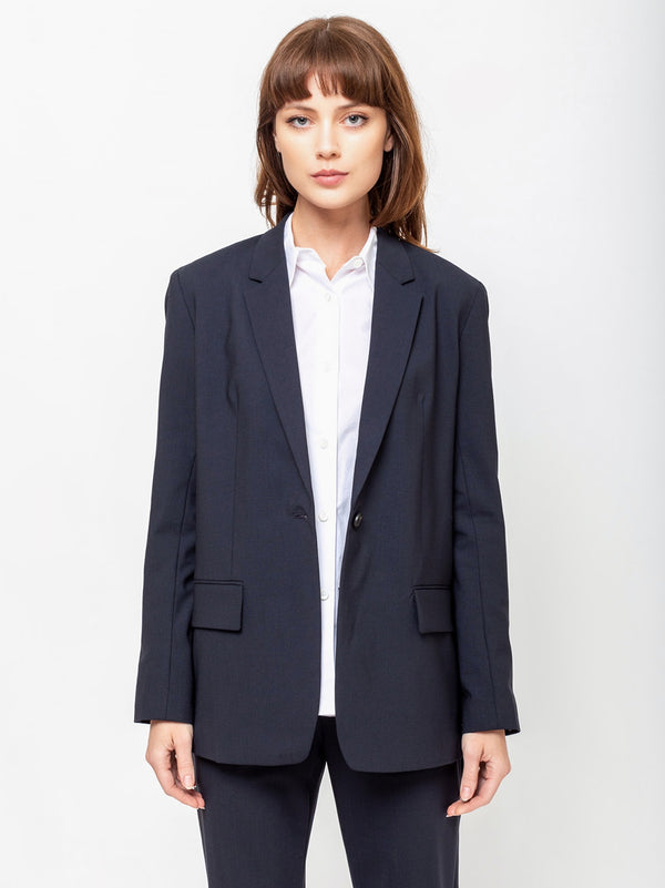 6397 - New Classic Blazer - Navy - Verdalina