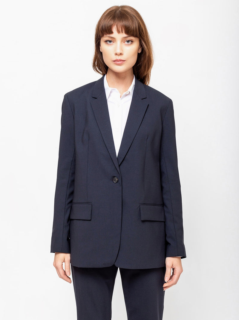 6397 - New Classic Blazer - Navy - Verdalina