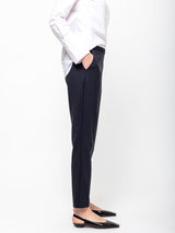 6397 - Slim Pull On Pant - Navy - Verdalina