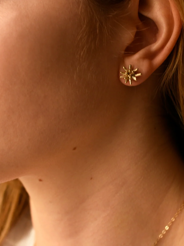 8.6.4. Design - Starburst Studs - Brass - Verdalina