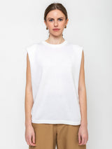 Allude - Sleeveless Sweater - Verdalina