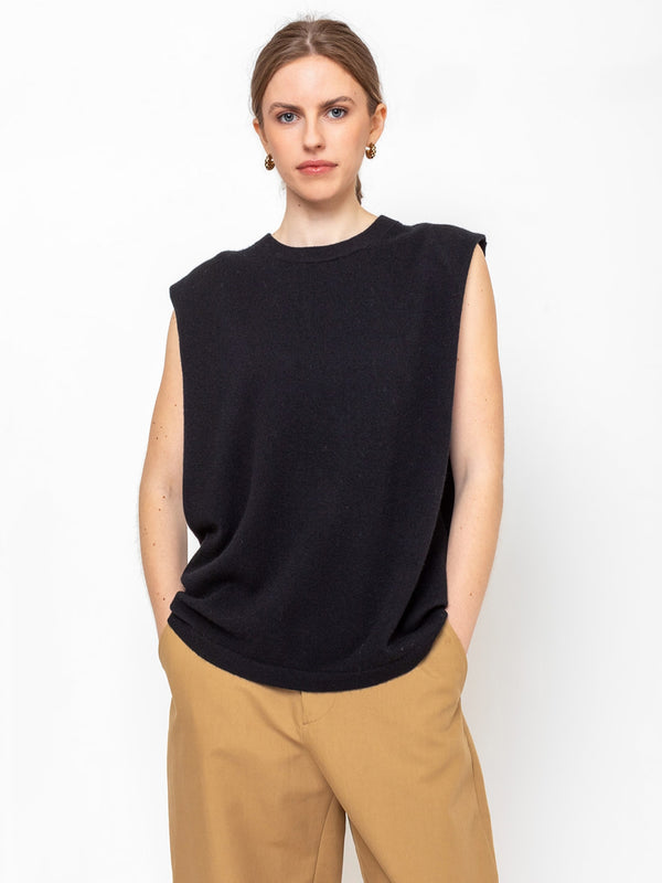 Allude - Sleeveless Sweater - Verdalina