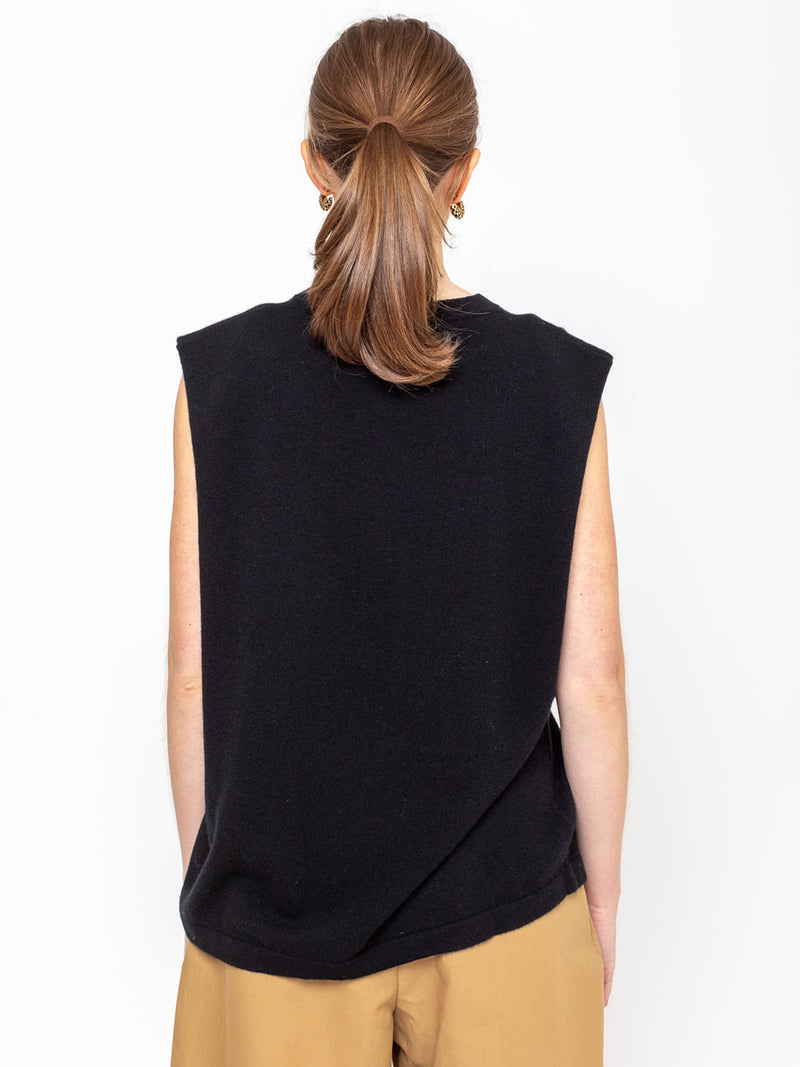 Allude - Sleeveless Sweater - Verdalina