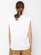 Allude - Sleeveless Sweater - Verdalina