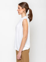 Allude - Sleeveless Sweater - Verdalina