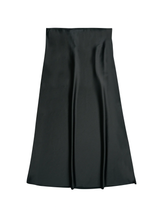 Aquarius Cocktail - Blondie Bias Silk Skirt - Black - Verdalina