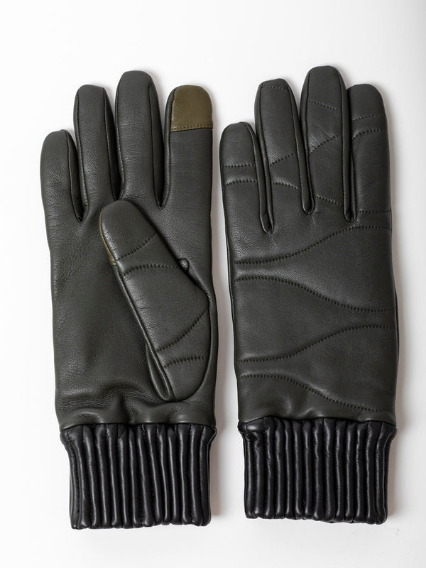 Aristide - Quilted Glove - Verdalina