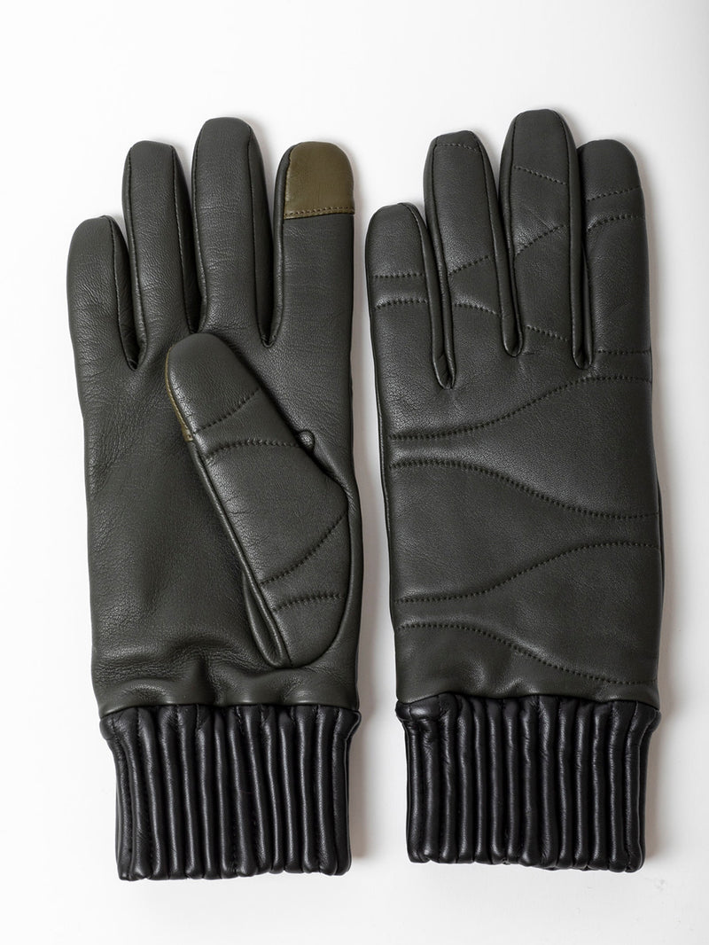 Aristide - Quilted Glove - Verdalina