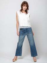 Caron Callahan - Lucy Top - White - Verdalina