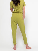 Domi Sleepwear - Organic Cotton Knit Joggers - Verdalina