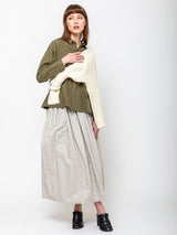 Ichi Antiquites - Typewriter Shirt - Olive - Verdalina