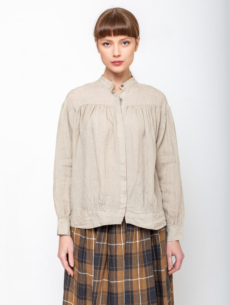 Ichi Antiquites - Linen Shirt - Verdalina