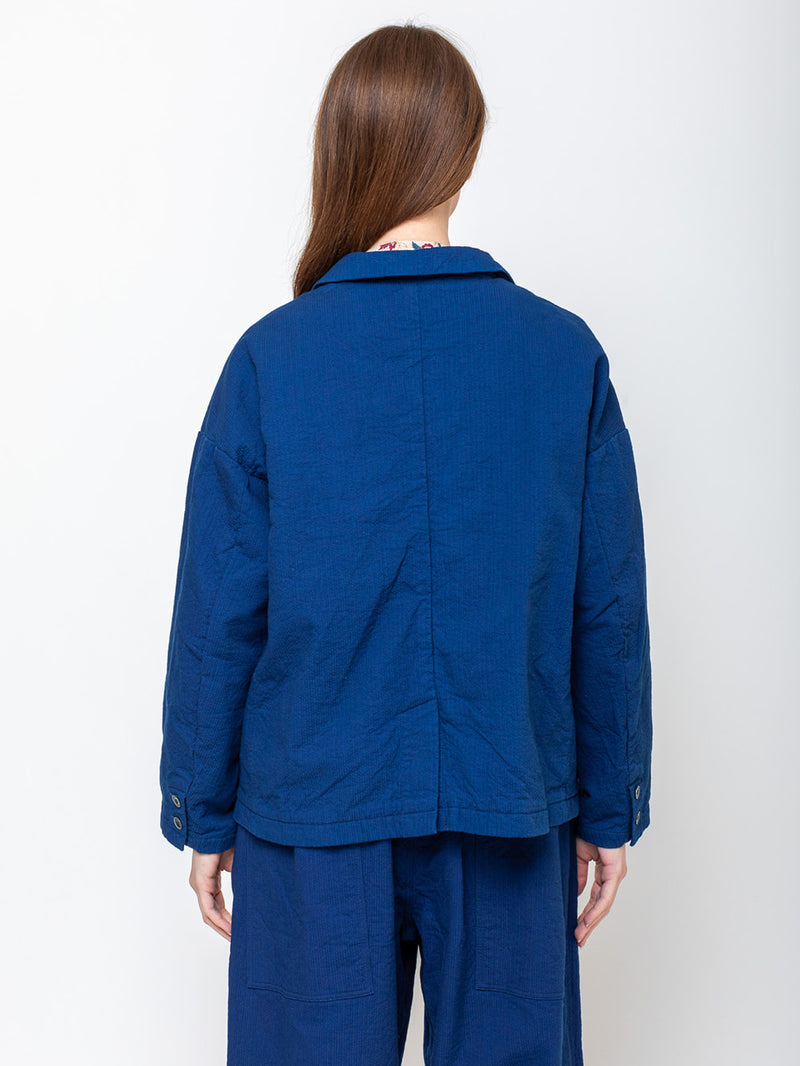 Ichi Antiquites - Sashiko Indigo Jacket - Verdalina