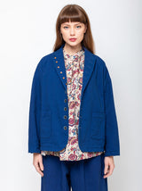 Ichi Antiquites - Sashiko Indigo Jacket - Verdalina