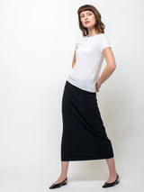 Labo.Art - Gonna Penna Skirt - Black - Verdalina