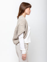 Lauren Manoogian - Handknit Shrug - Pebble - Verdalina