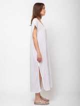 Mapoesie - Parma Rav Calvi Dress - Stripe - Verdalina