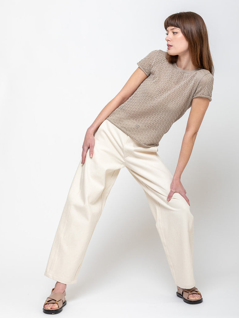 Lauren Manoogian - Twill Pants - Natural - Verdalina