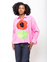 Mii Collections - Greta Shirt - Rose Cocquelicot - Verdalina