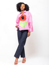 Mii Collections - Greta Shirt - Rose Cocquelicot - Verdalina