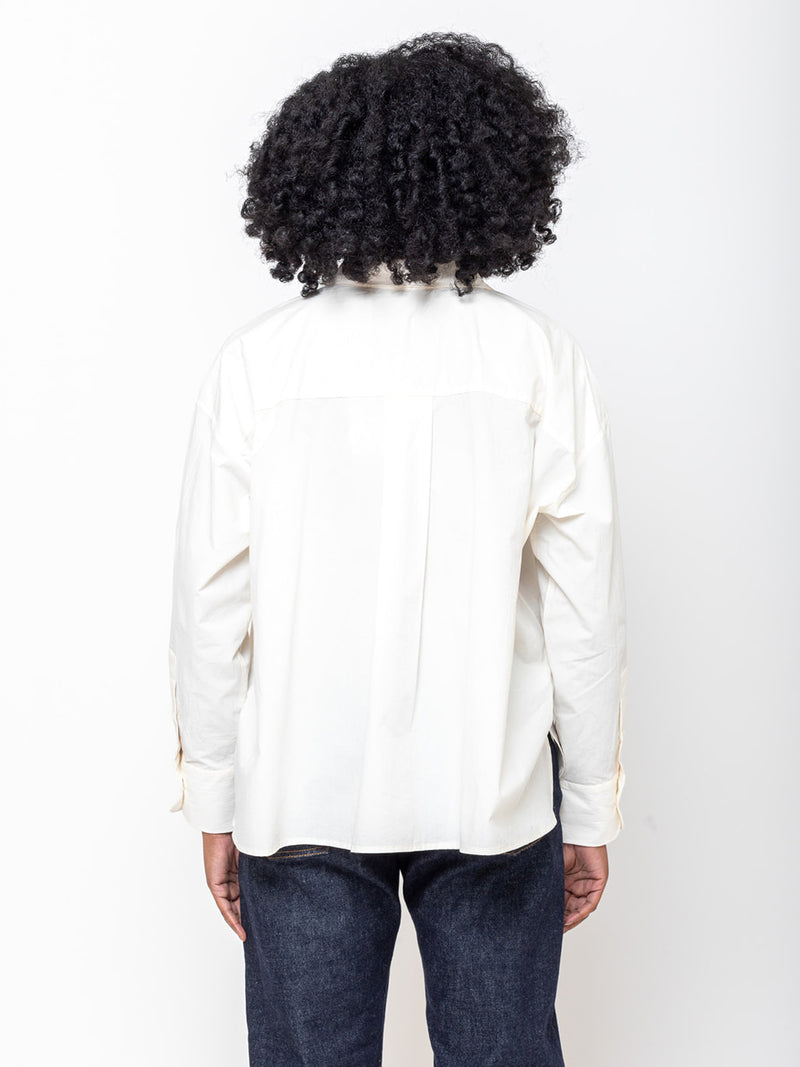 Mii Collections - Greta Shirt - White Coquelicot - Verdalina