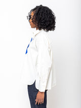 Mii Collections - Greta Shirt - White Coquelicot - Verdalina