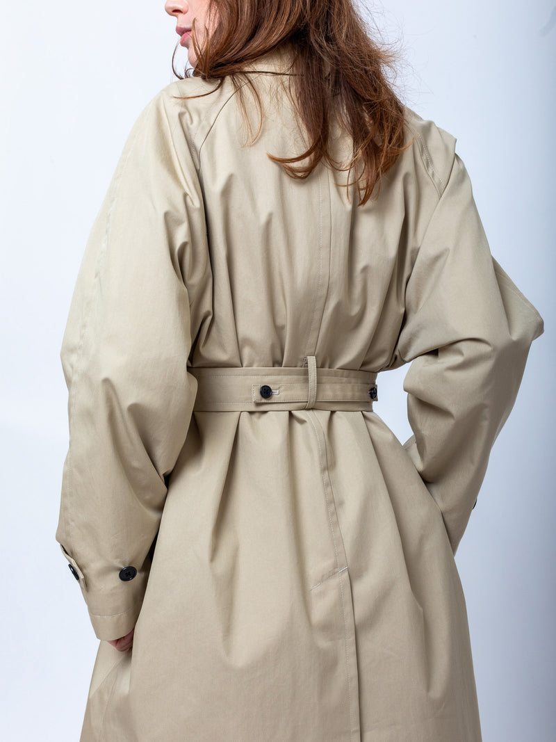 Nicholson & Nicholson - Trench Coat - Beige - Verdalina