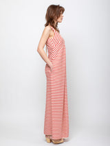 Odeeh - Knit Stripe Dress - Poppy - Verdalina