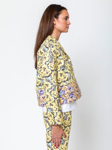 Odeeh - Printed Denim Jacket - Nectar - Verdalina