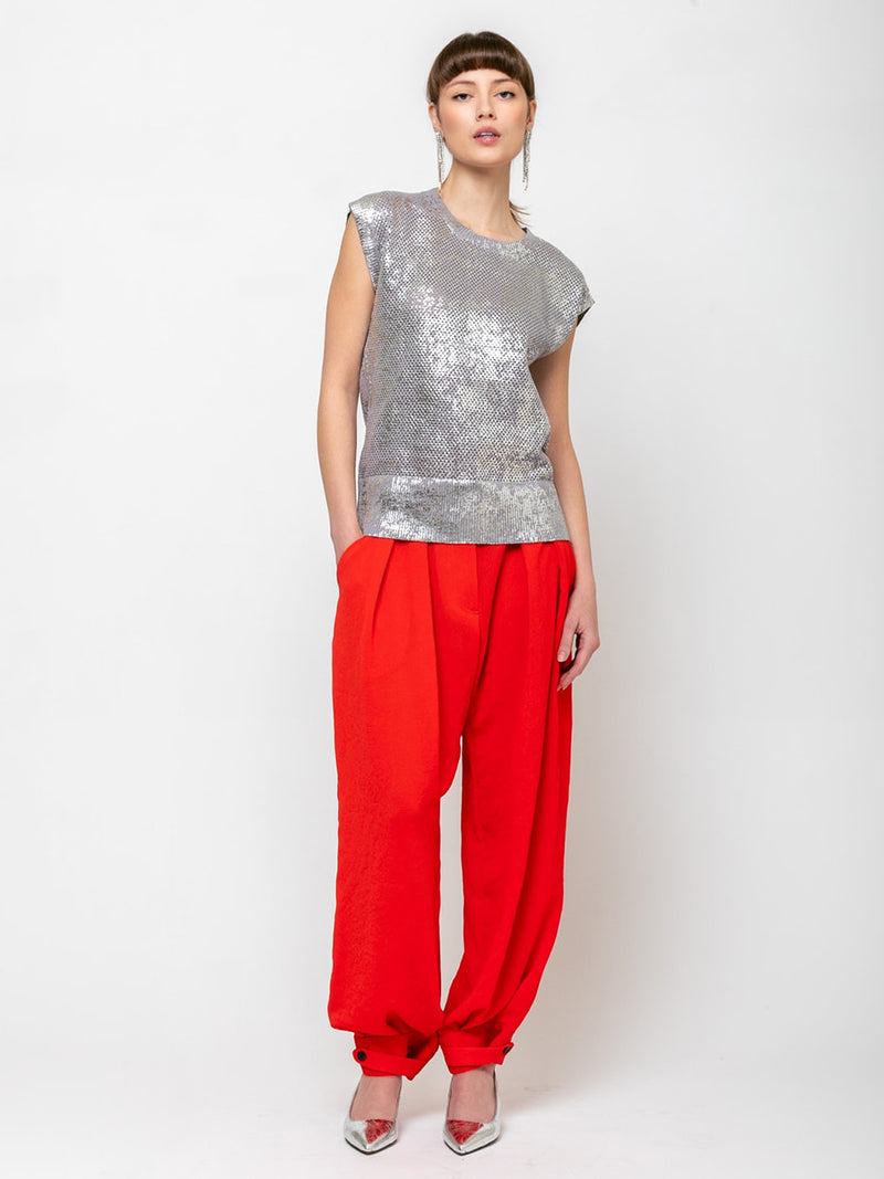 Rachel Comey - New Encino Pant - Red - Verdalina