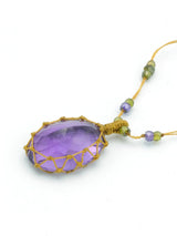 Sharing - Tibetan Necklace - Amethyst - Verdalina