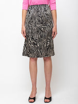 6397 - Slip Skirt - Zebra - Verdalina