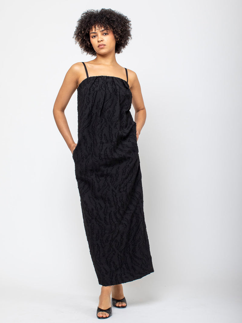 Tela - Marge Dress - Black - Verdalina