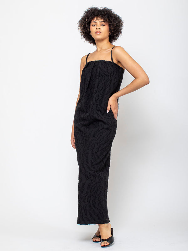 Tela - Marge Dress - Black - Verdalina