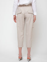 Tela - Disco Trousers - Nude - Verdalina