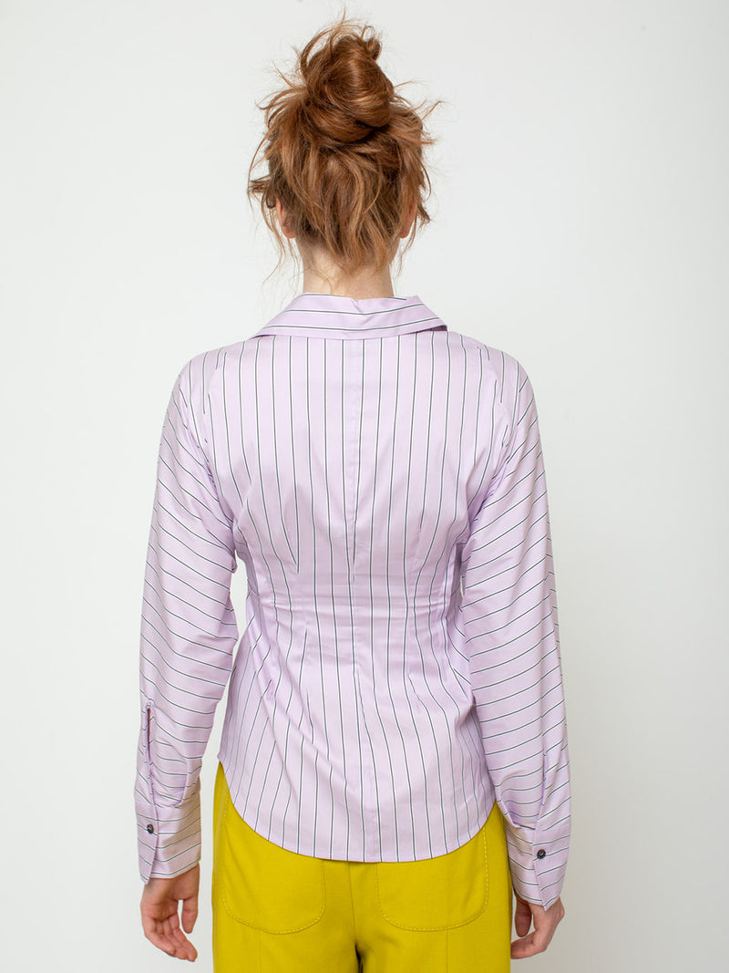 TELA - Prugna Shirt - Violet - Verdalina