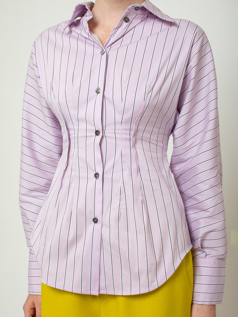 TELA - Prugna Shirt - Violet - Verdalina