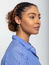 Melissa Joy Manning - Single Drop 14k Earrings - Turquoise - Verdalina