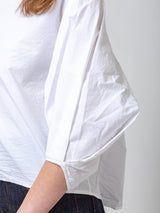 Aequamente - Fine Cotton Shirt - White - Verdalina