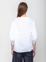 Aequamente - Fine Cotton Shirt - White - Verdalina