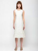 Aequamente - Cotton Wrinkled Dress - Verdalina