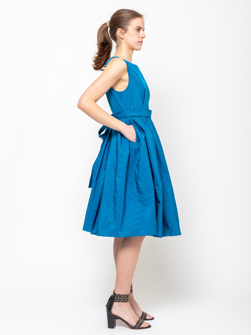 Susanne Bommer - 50's Dress - Deep Aqua - Verdalina