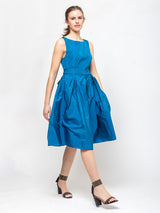 Susanne Bommer - 50's Dress - Deep Aqua - Verdalina