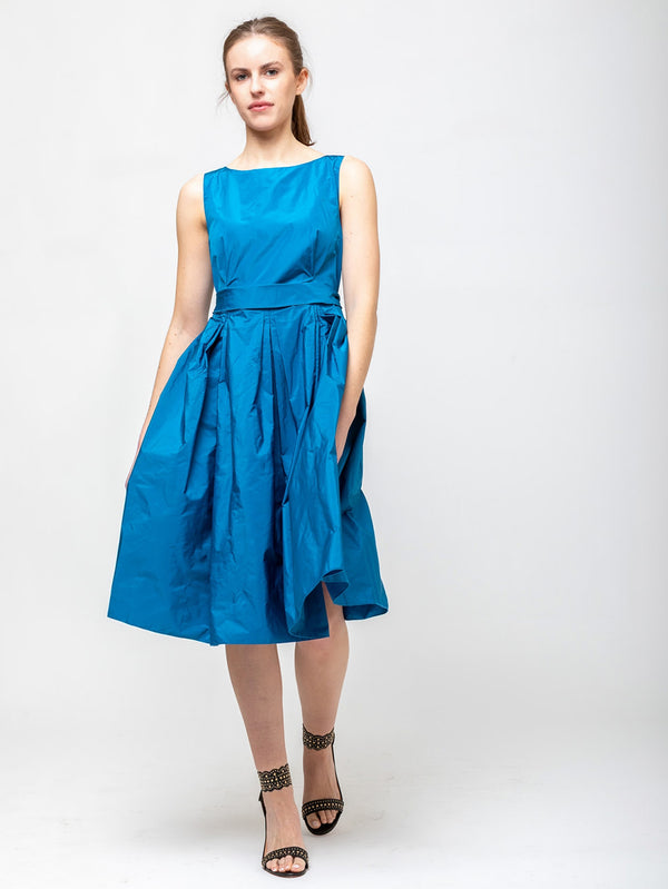 Susanne Bommer - 50's Dress - Deep Aqua - Verdalina