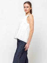 Susanne Bommer - Cotton Poplin Tank - Jasmine - Verdalina