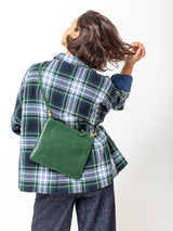 Clare V. - Double Sac Bretelle - Evergreen Rustic - Verdalina