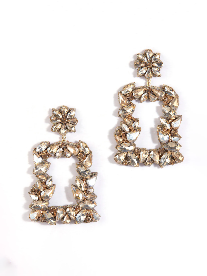 Deepa Gurnani - Anushka Earrings - Gold - Verdalina