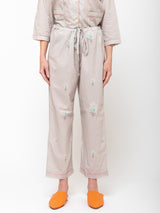 Domi Sleepwear - Organic Cotton Long Sleeve Pajamas - Alida Print - Verdalina