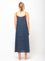 Domi Sleepwear - Organic Cotton Midi Slip - Sturgis - Verdalina