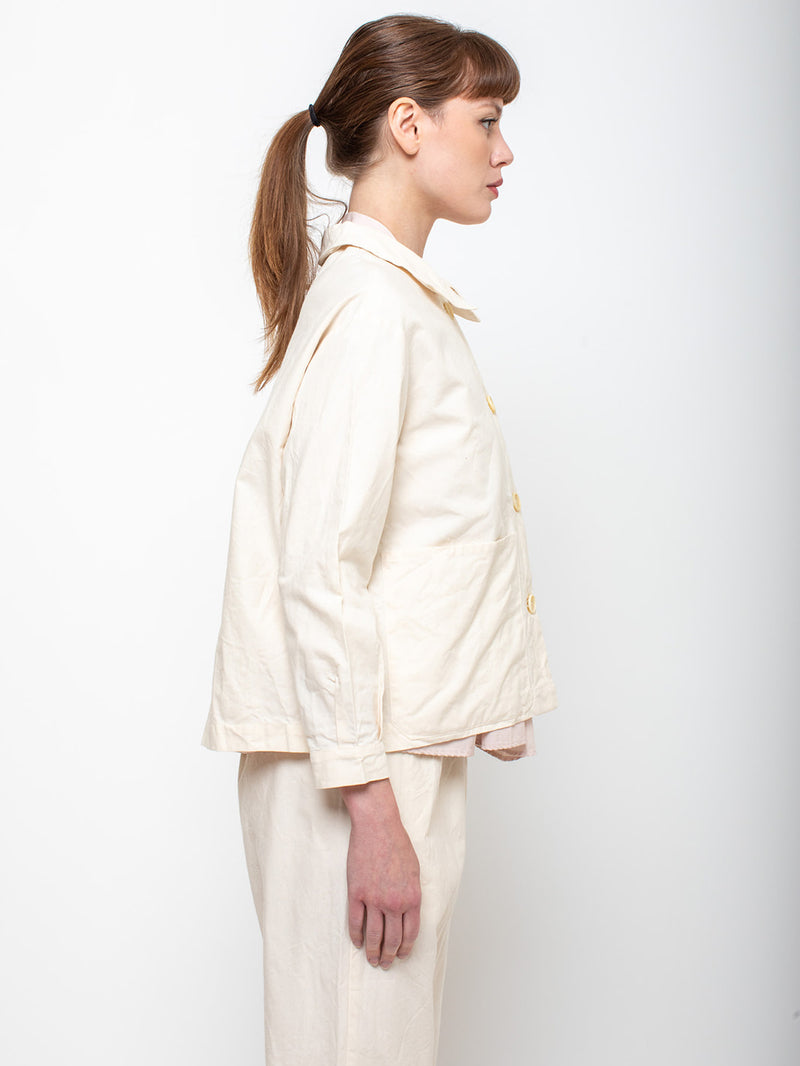 Gallego Desportes - Anita Work Jacket - Natural - Verdalina